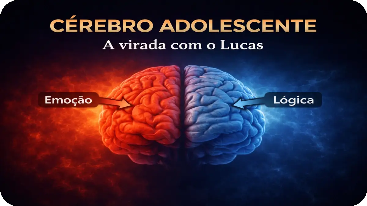 Cérebro adolescente: como neurociência, telas e comportamento influenciam pais e filhos